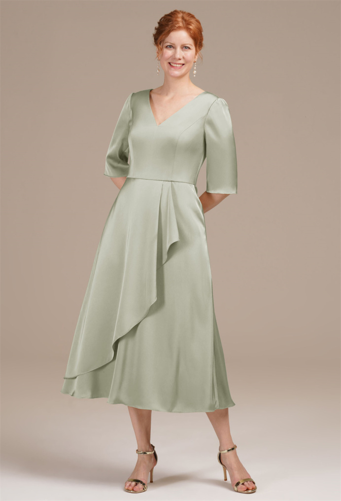 AW Zephyrine Sage Green  Mother of the Bride Dresses